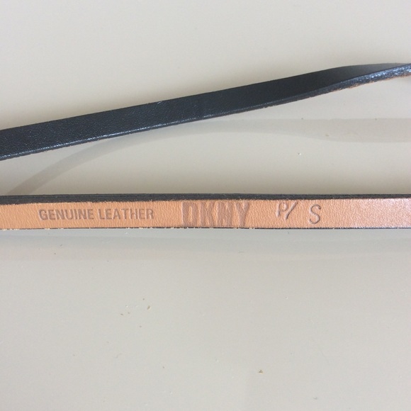 DKNY leather belt